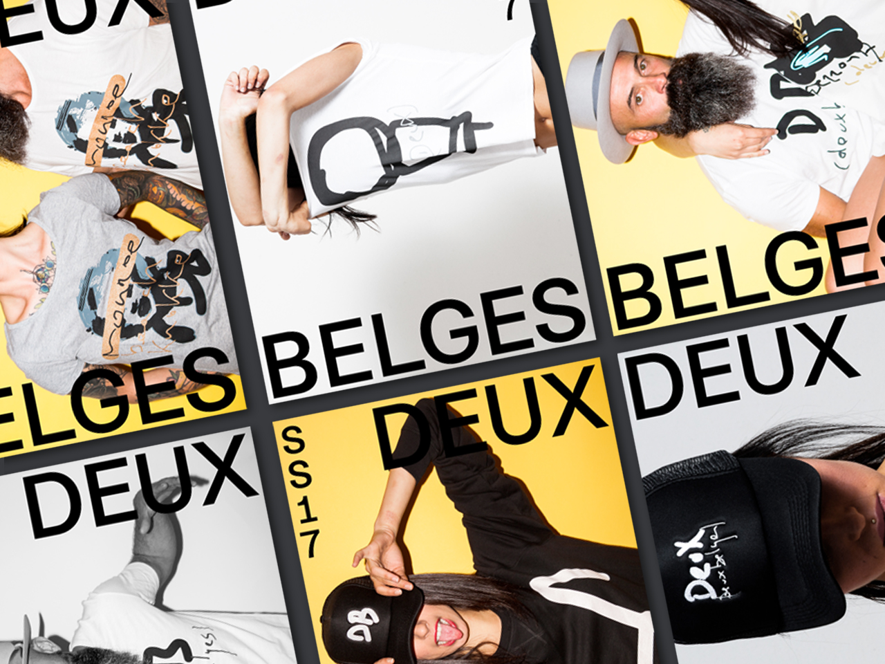 Deux Belges posters