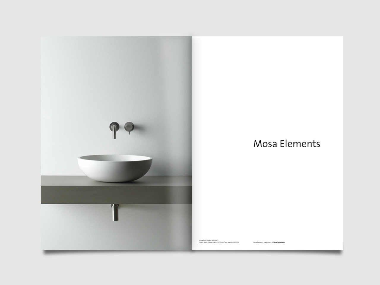 Mosa Elements brochure